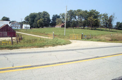  and farm driveway