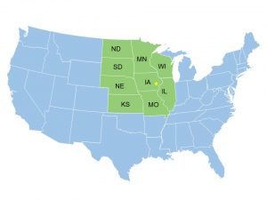Our partner states. The Midwest is America's most agriculturally intensive region, which results in a significantly higher number of agricultural injuries and illnesses compared to other regions.