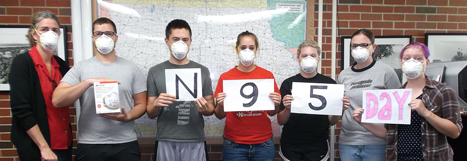 Photo of IH Students on N95 Day