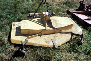 photo of rotary mower