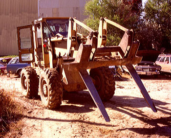 photo of forklift