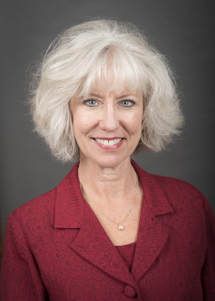 A portrait of Kim Merchant of the University of Iowa College of Public Health.