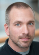 A portrait of Prof. Nate Fethke of the Department of Occupational and Environmental Health at the University of Iowa College of Public Health.