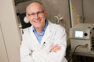 A portrait of Peter Thorne of the Department of Occupational and Environmental Health at the University of Iowa College of Public Health.