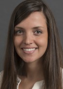 A portrait of Natalie Delvecchio of the University of Iowa College of Public Health.