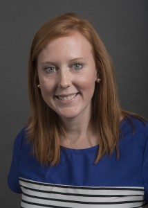 A portrait of Josie Rudolphi, a PhD student in the Department of Ocupational and Environmental Health at the University of Iowa College of Public Health.