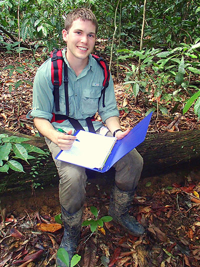 photo of Brandon Woods in Borneo