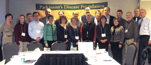 Attendees at the Parkinson's disease and exercise meeting