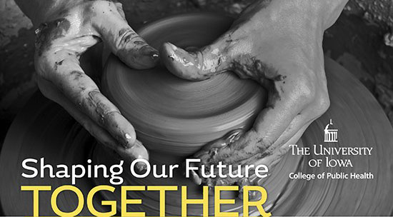 image of hands making pottery