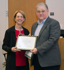 photo of Sue Curry and Bill Clarke