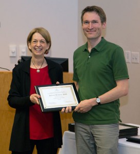 photo of Sue Curry and Patrick Breheny