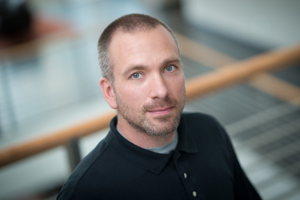 A portrait of Nate Fethke, professor of Occupational and Environmental Health at the University of Iowa College of Public Health.