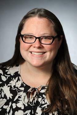 A portrait of Christine Hradek, MPH ’09.