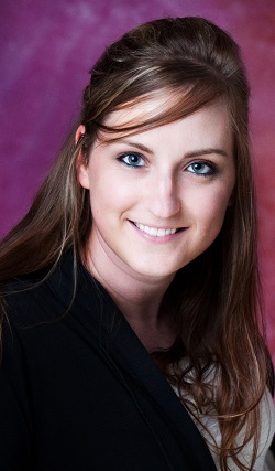 A portrait of Katie Reasner, MPH '12.