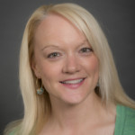 A portrait of Mary Charlton of the Department of Epidemiology Health in the College of Public Health at the University of Iowa.