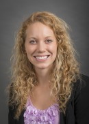 A portrait of Kathryn Staiert of the Department of Epidemiology at the University of Iowa College of Public Health.