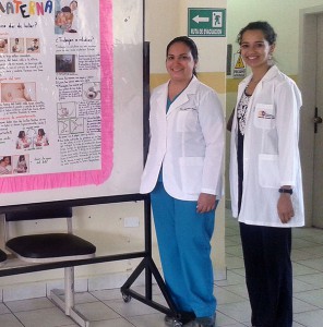 photo of Natalia Santos in a health clinici
