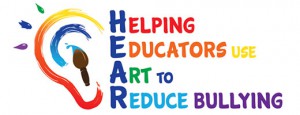 Logo for HEAR - Helping Educators Use Art to Reduce Bullying