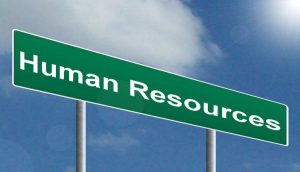 Human Resources road sign