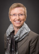 A portrait of Elizabeth "Betsy" Chrischilles of the Department of Epidemiology at the University of Iowa College of Public Health.