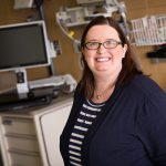 portrait of Kelli Ryckman in the NICU