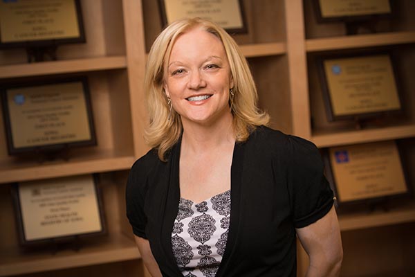 portrait of Mary Charlton at Iowa Cancer Registry