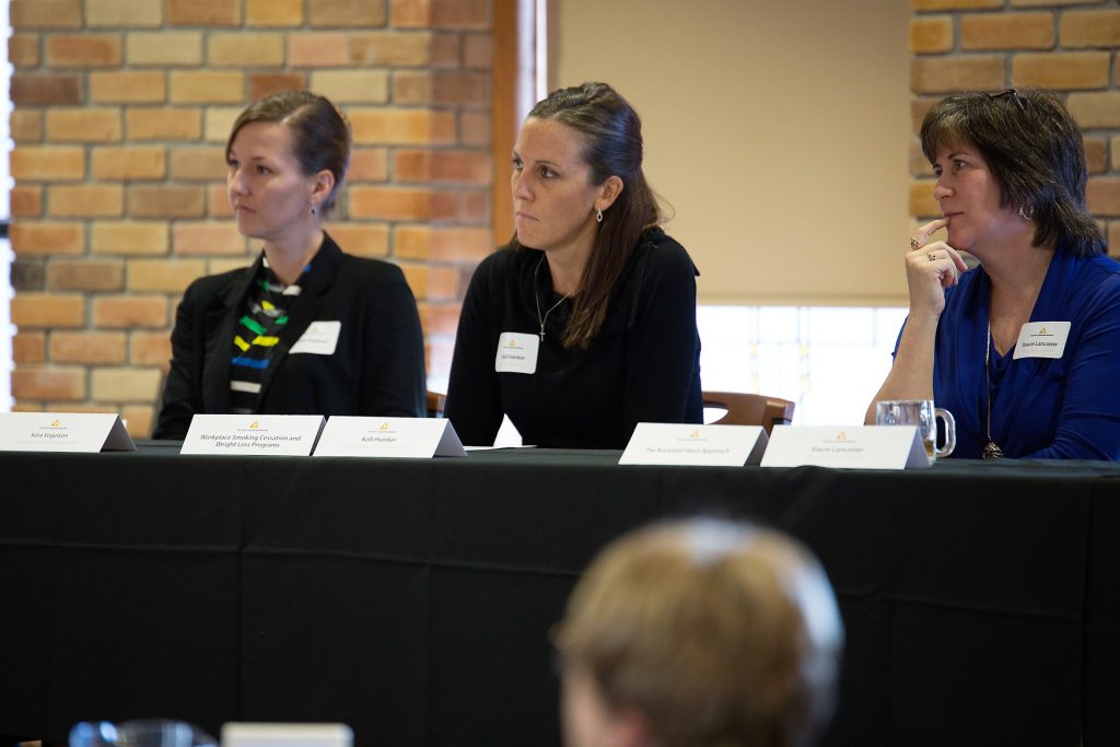 Business Leadership Network community forum in Mason City, November 2016.