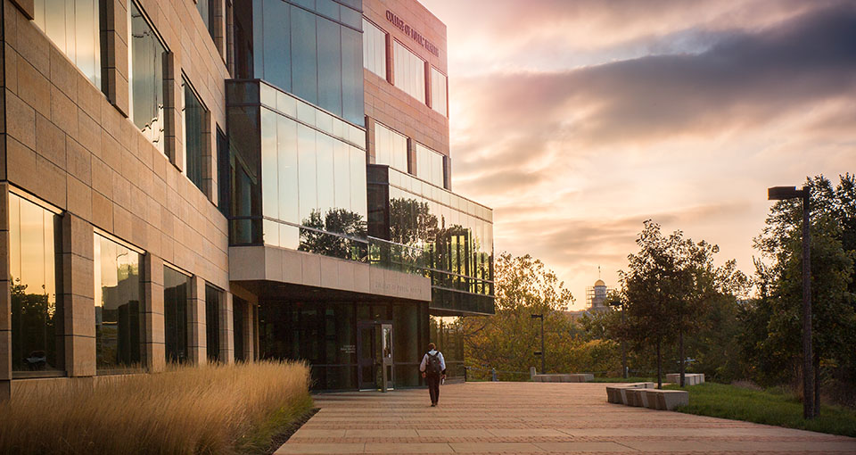 College of public Health Building Exterior