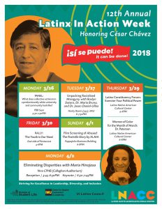 César Chávez Flier 2018