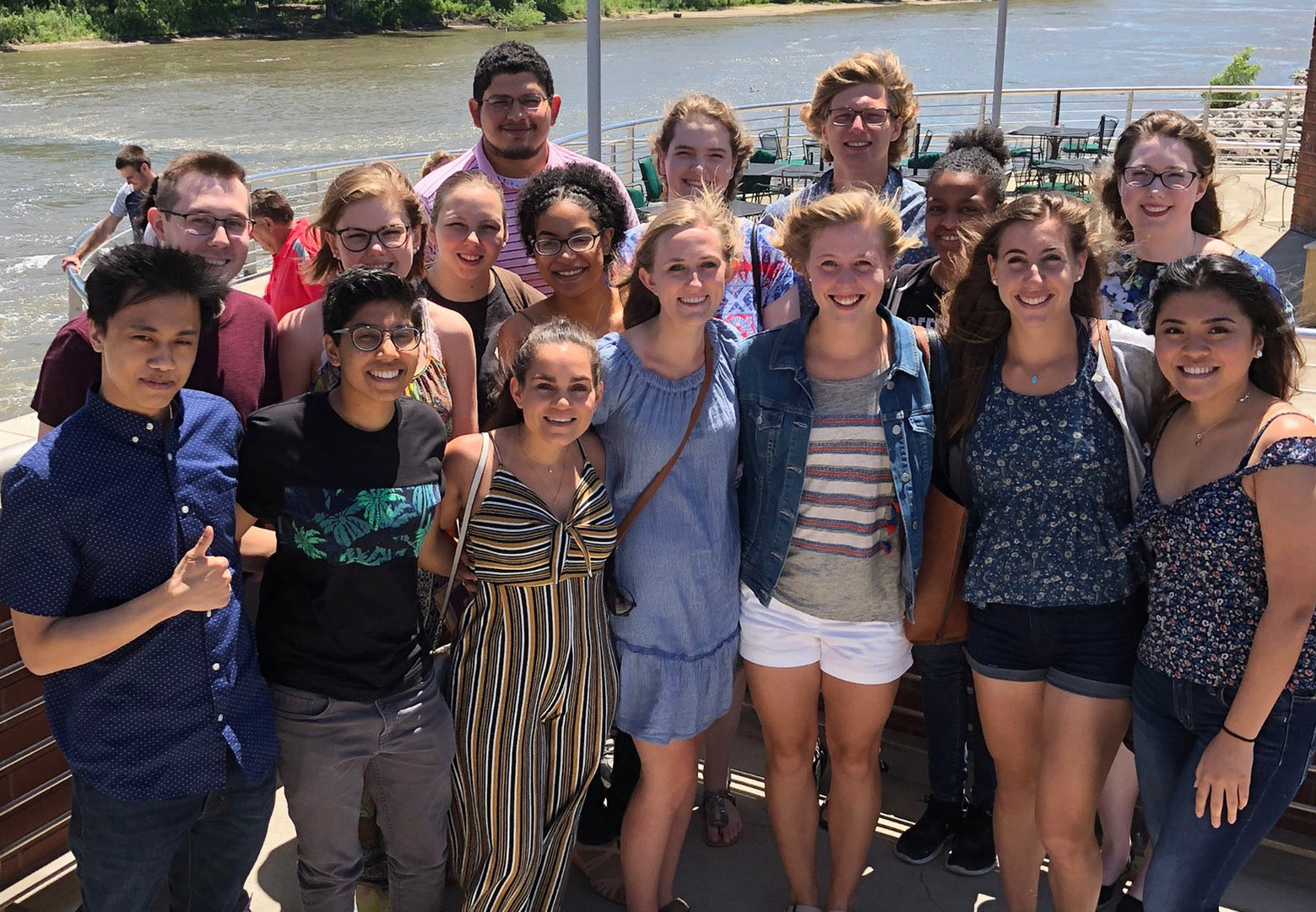 group photo of Iowa Summer Institute in Biostatistics participants