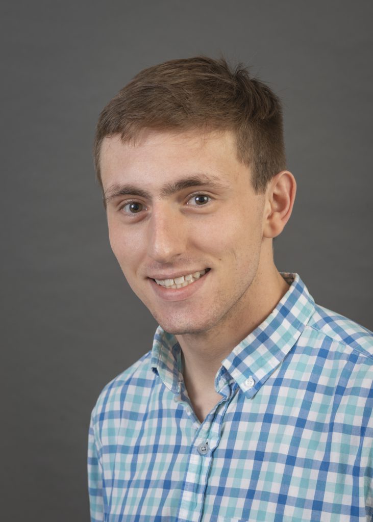 A portrait of Matthew Davis of the Department of Biostatistics at the University of Iowa College of Public Health.