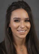A portrait of Hannan Rochford of the Department of Health Management and Policy at the University of Iowa College of Public Health.
