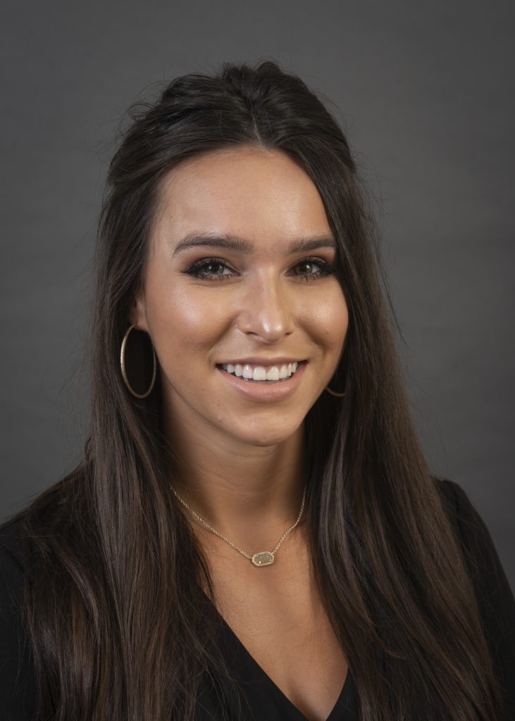 A portrait of Hannan Rochford of the Department of Health Management and Policy at the University of Iowa College of Public Health.