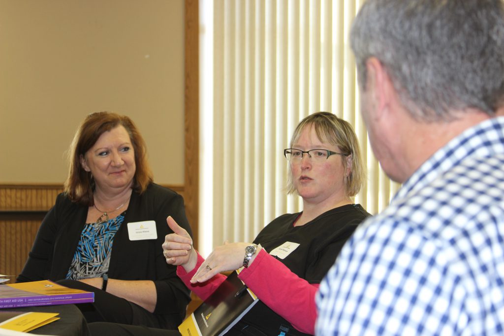 Business Leadership Network community forum in Oelwein, December 2017.