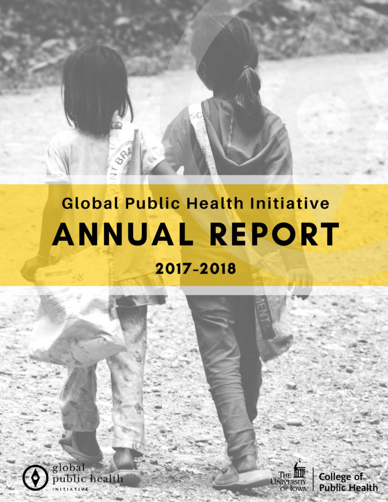 Cover of Global Public Health Annual Report, 2017-2018