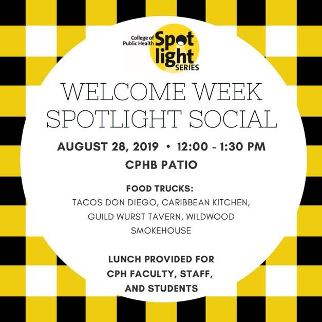 welcome week social at CPH