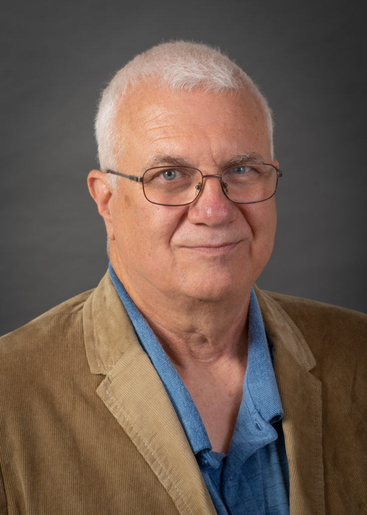 A portrait of Jim Kacer of the Department of Occupational and Environmental Health at the University of Iowa College of Public Health.