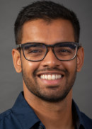 A portrait of Elias Kovoor of the Department of Epidemiology at the University of Iowa College of Public Health.