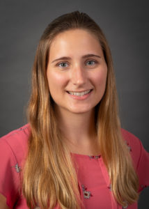 A portrait of Jessica Quinn of the Department of Occupational and Environmental Health at the University of Iowa College of Public Health.