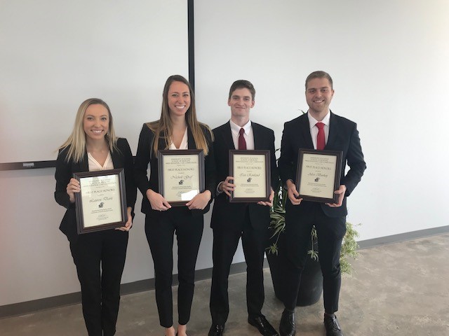 winning team of the Kansas City case competition 2019