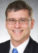 Portrait of Scot Reisinger, director of student services at the University of Iowa College of Public Health