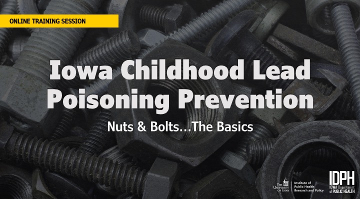Iowa Childhood Lead Poisoning Prevention: Nuts and Bolts