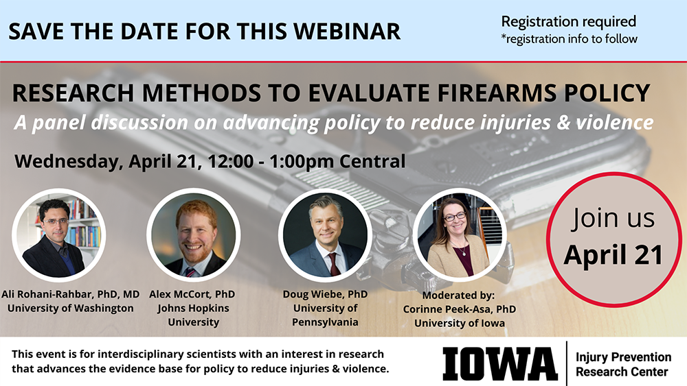 firearms policy webinar flyer