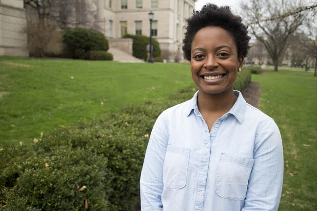 portrait of student jasmine mangrum