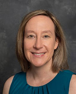 Portrait of Whitney Zahnd of the Department of Health Management and Policy at the University of Iowa College of Public Health.