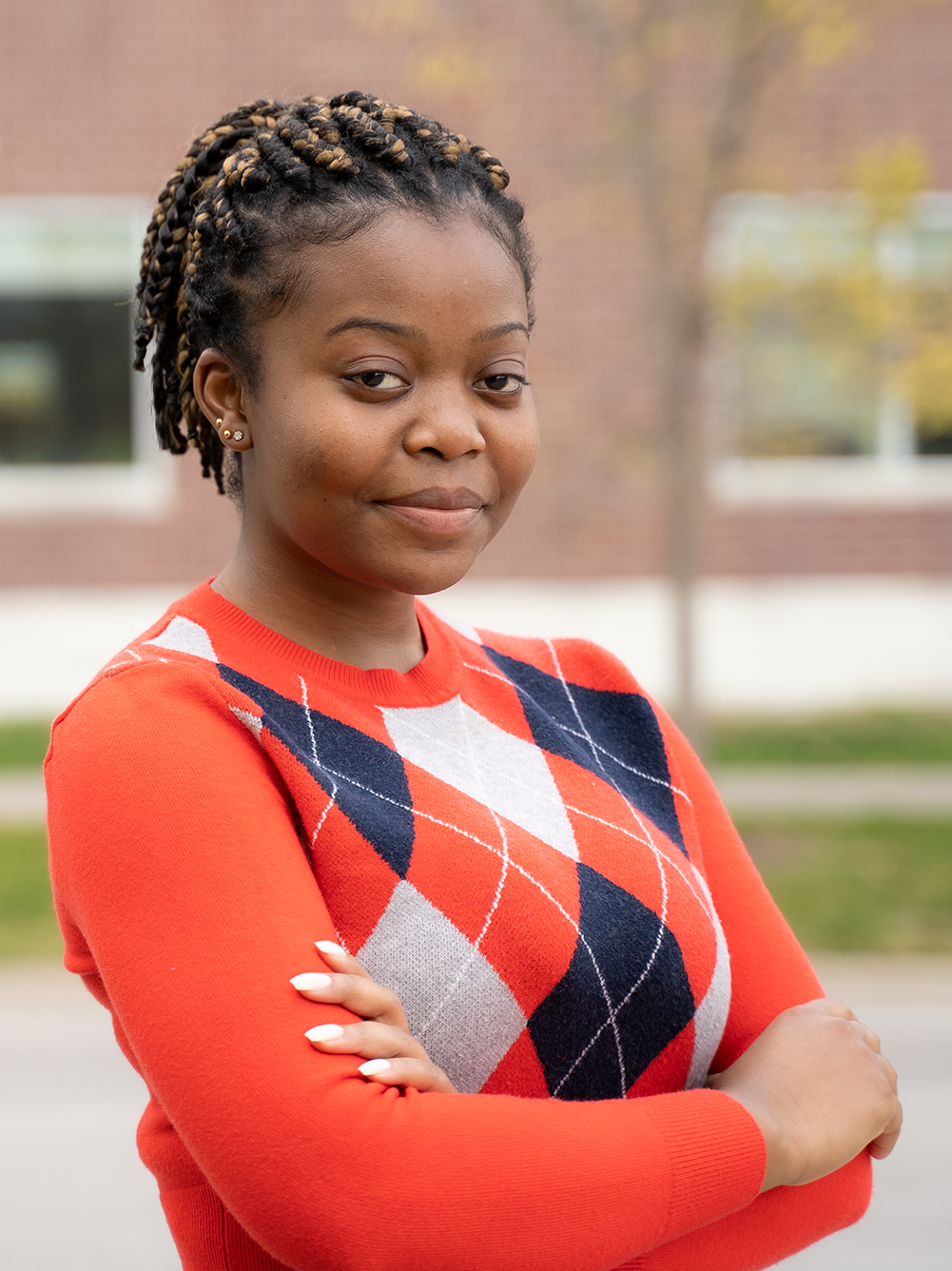 College of Public Health student and Johnson County contact tracer Rebecca Nyangufi.