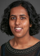 Abinaya Ilavarasan, a student in the Department of Community and Behavioral Health at the University of Iowa College of Public Health.