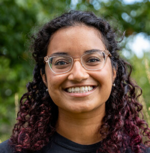Portrait of CPH podcaster Radha Velamuri