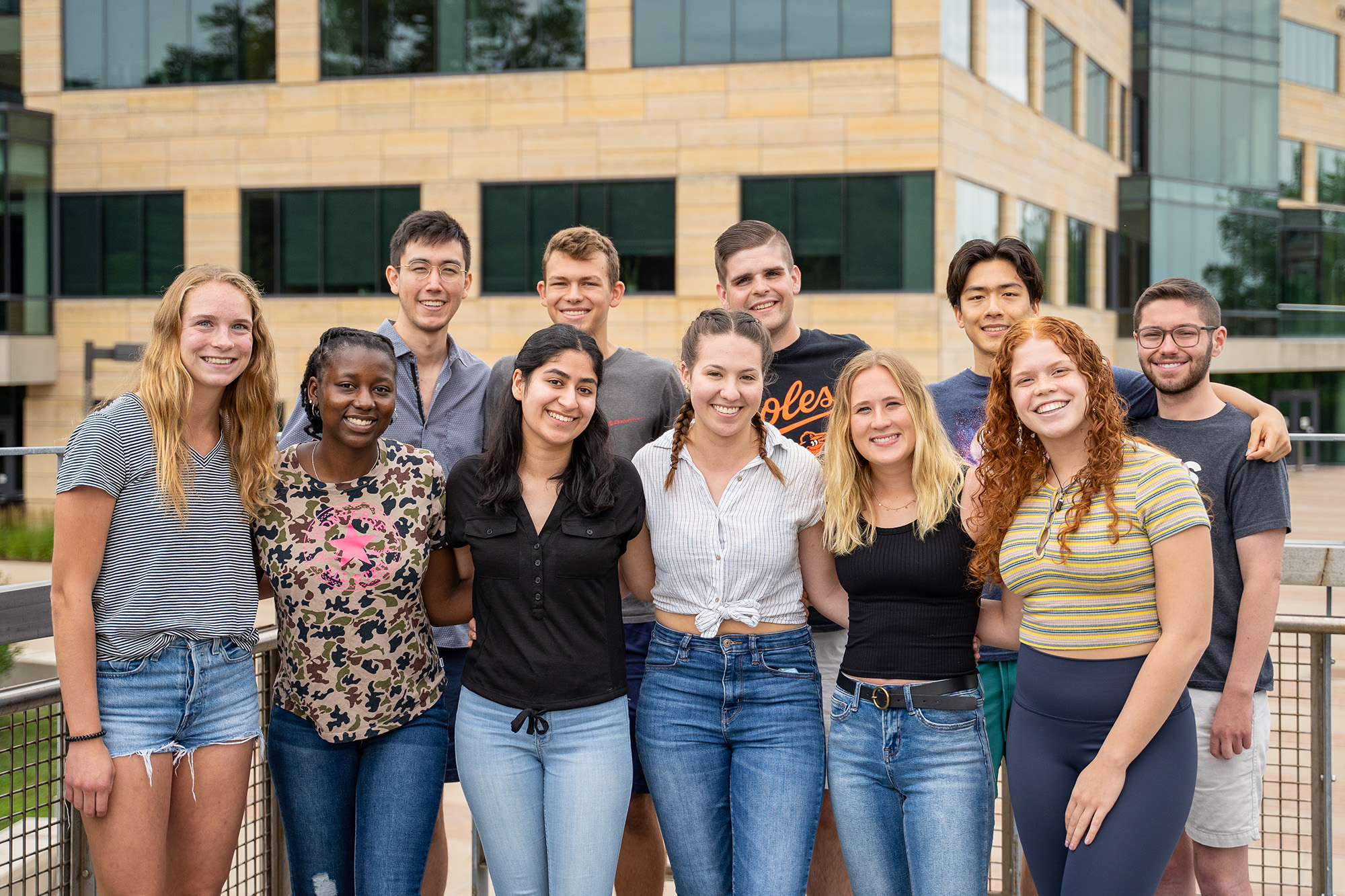 group photo of students in 2022 Iowa Summer Institute in Biostatistics