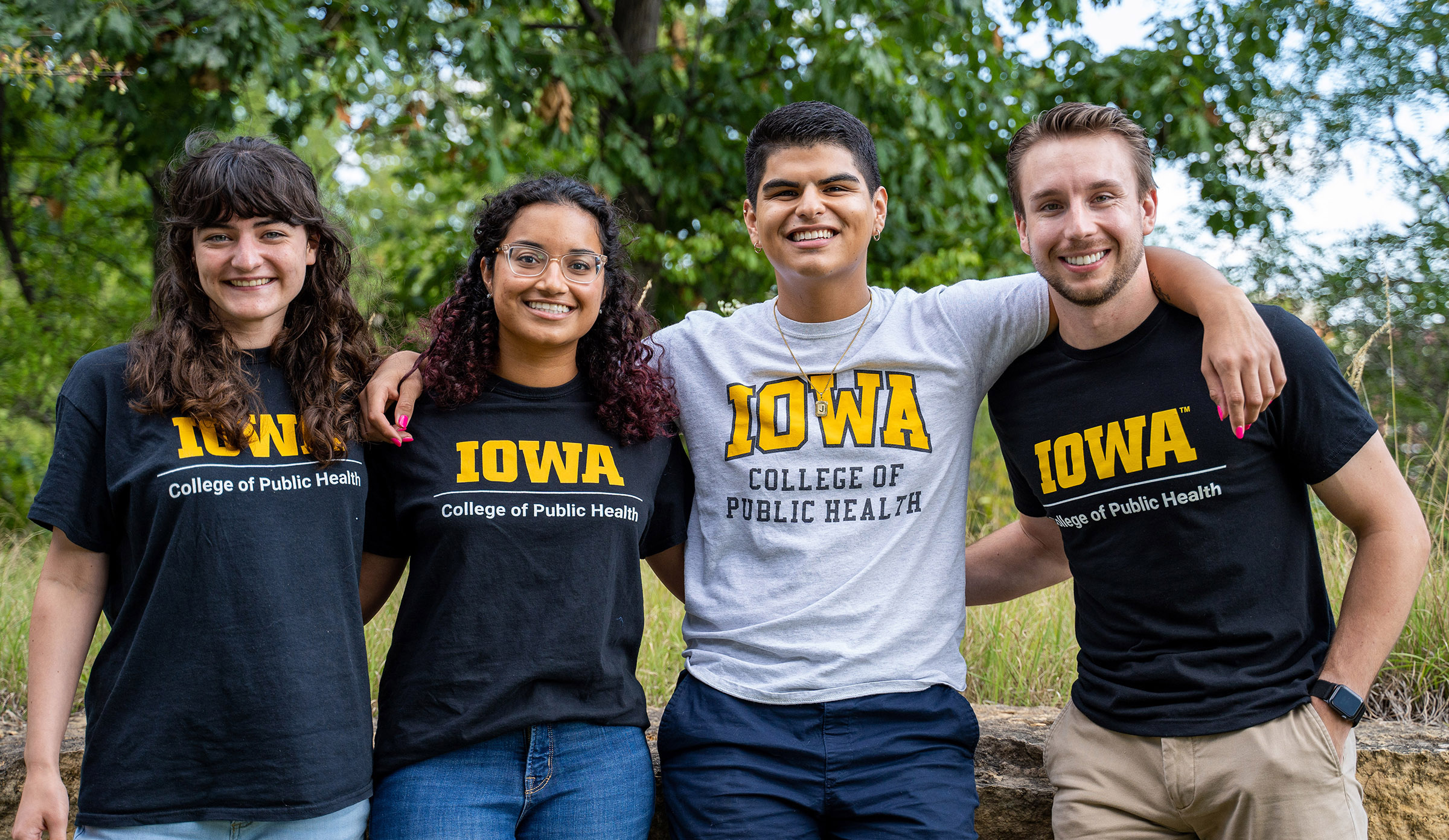 Student hosts of From the Front Row: Student Voices in Public Health